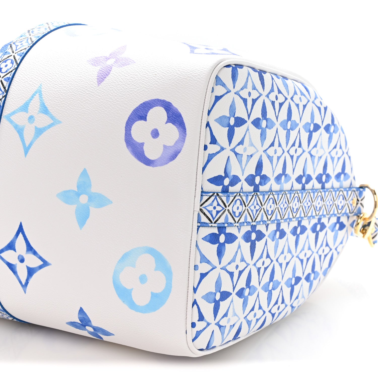 Louis Vuitton Monogram LV By The Pool Keepall Bandouliere 50 Blue 8 of 8