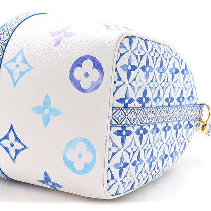 Louis Vuitton Monogram LV By The Pool Keepall Bandouliere 50 Blue 8 of 8