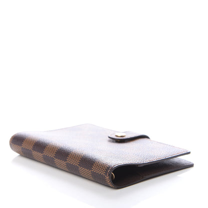 Louis Vuitton Damier Ebene Small Ring Agenda Cover 4 of 6