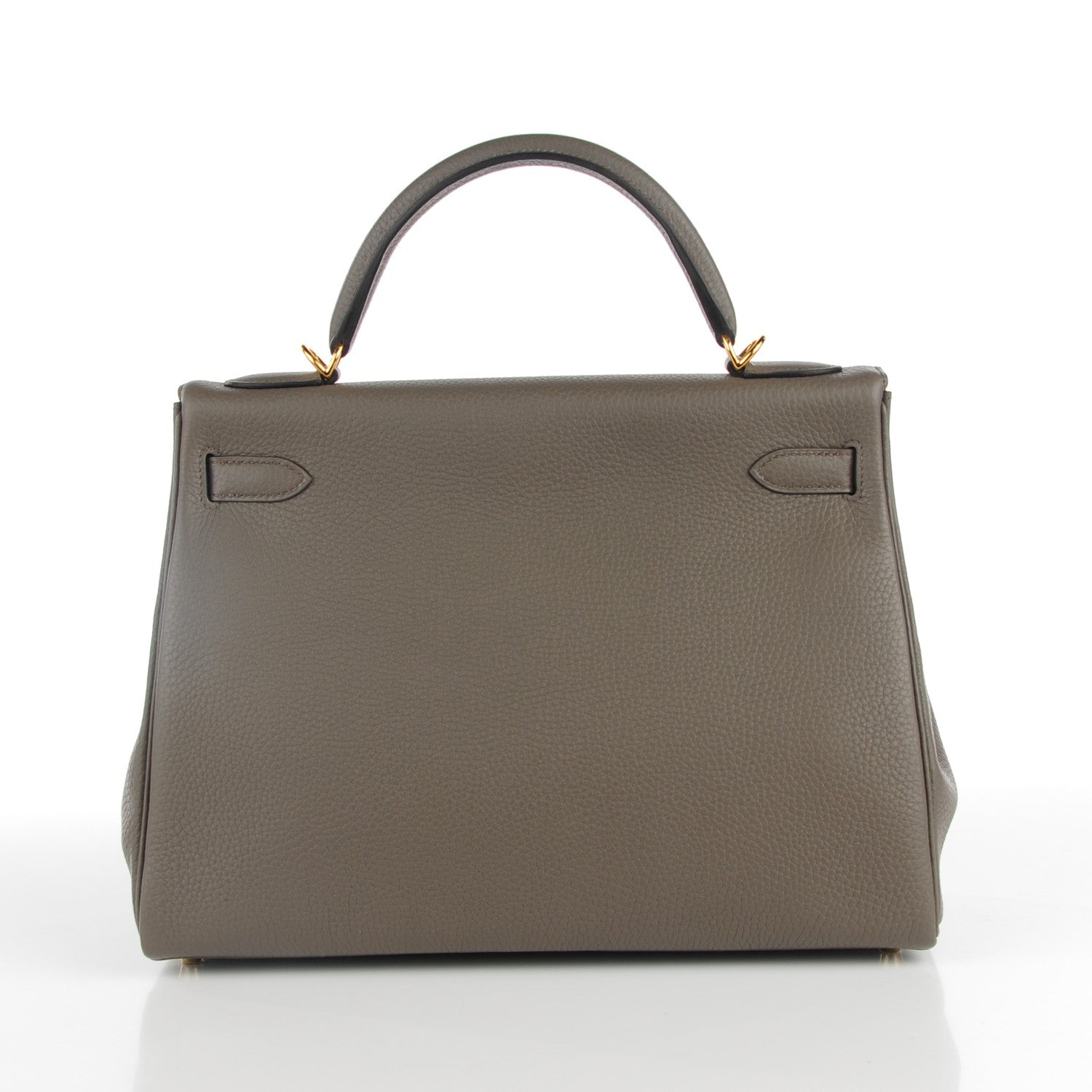 Hermes Taurillon Clemence Kelly Retourne 32 Etain 5 of 23