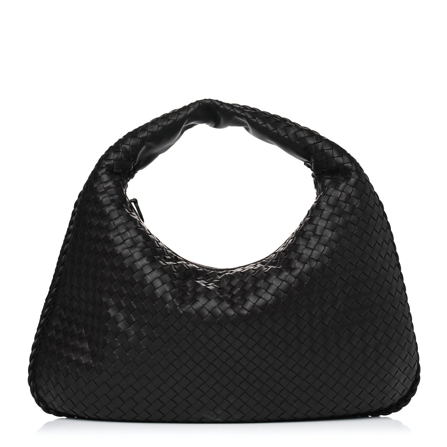 Bottega Veneta Nappa Intrecciato Large Veneta Hobo Ebano 1 of 4