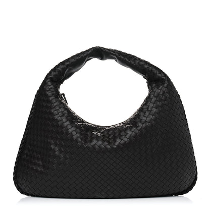 Bottega Veneta Nappa Intrecciato Large Veneta Hobo Ebano 1 of 4
