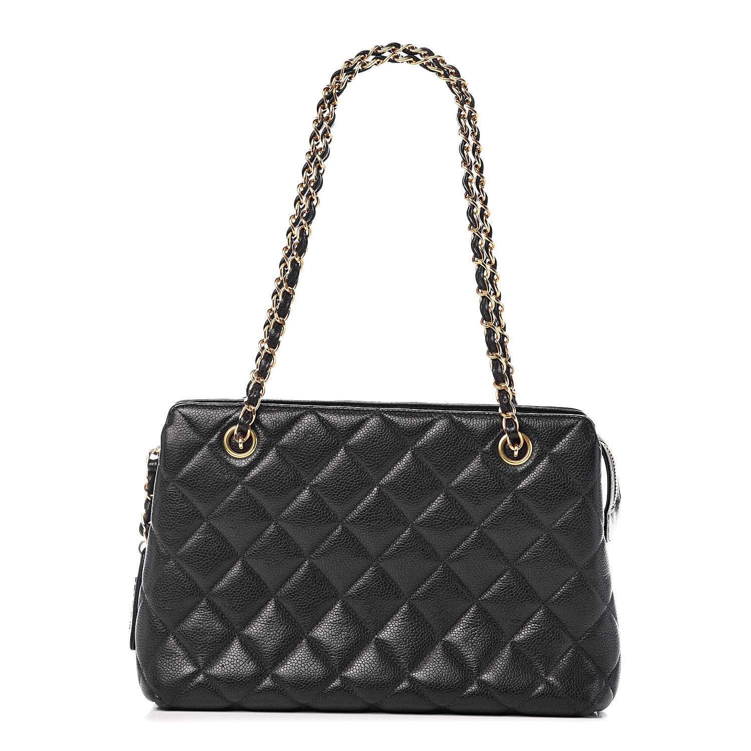 Chanel Caviar Quilted Shoulder Bag Black 1 of 10