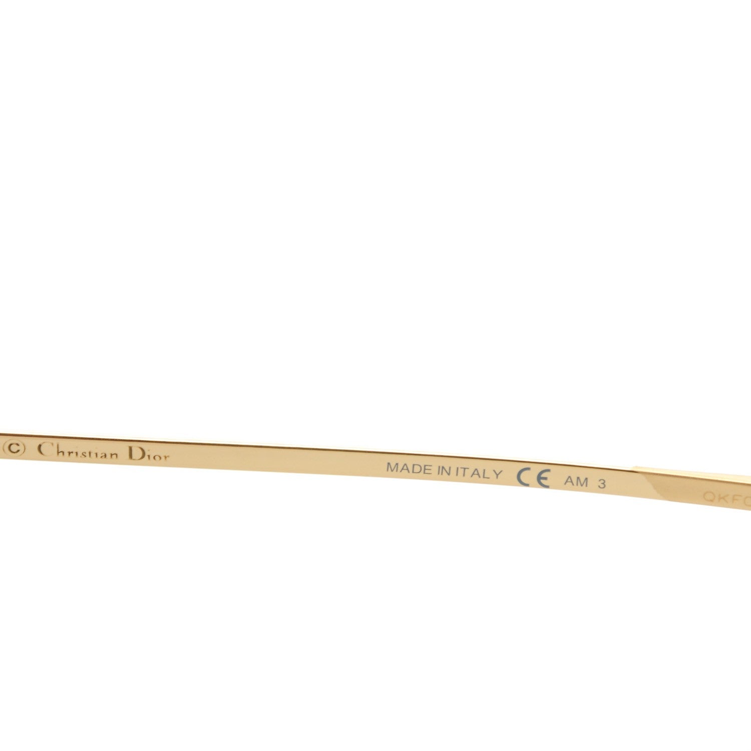 Christian Dior Metallic Sunglasses Rose Gold 4 of 6