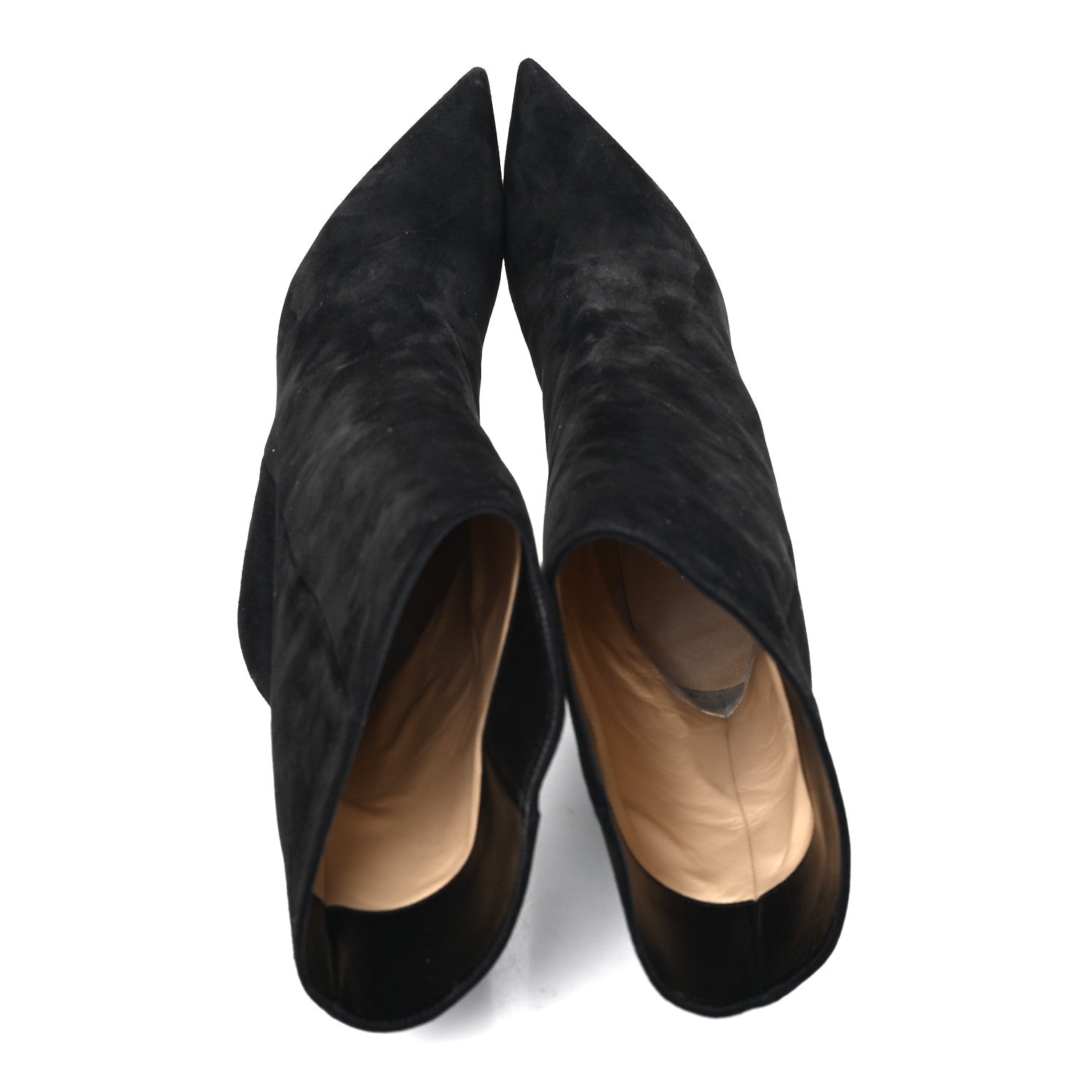 Christian Louboutin Veau Velours Astrilarge 100 Booties 41 Black 2 of 9