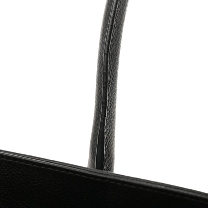 Chanel Calfskin Cerf Executive Shopper Tote Black 12 of 12
