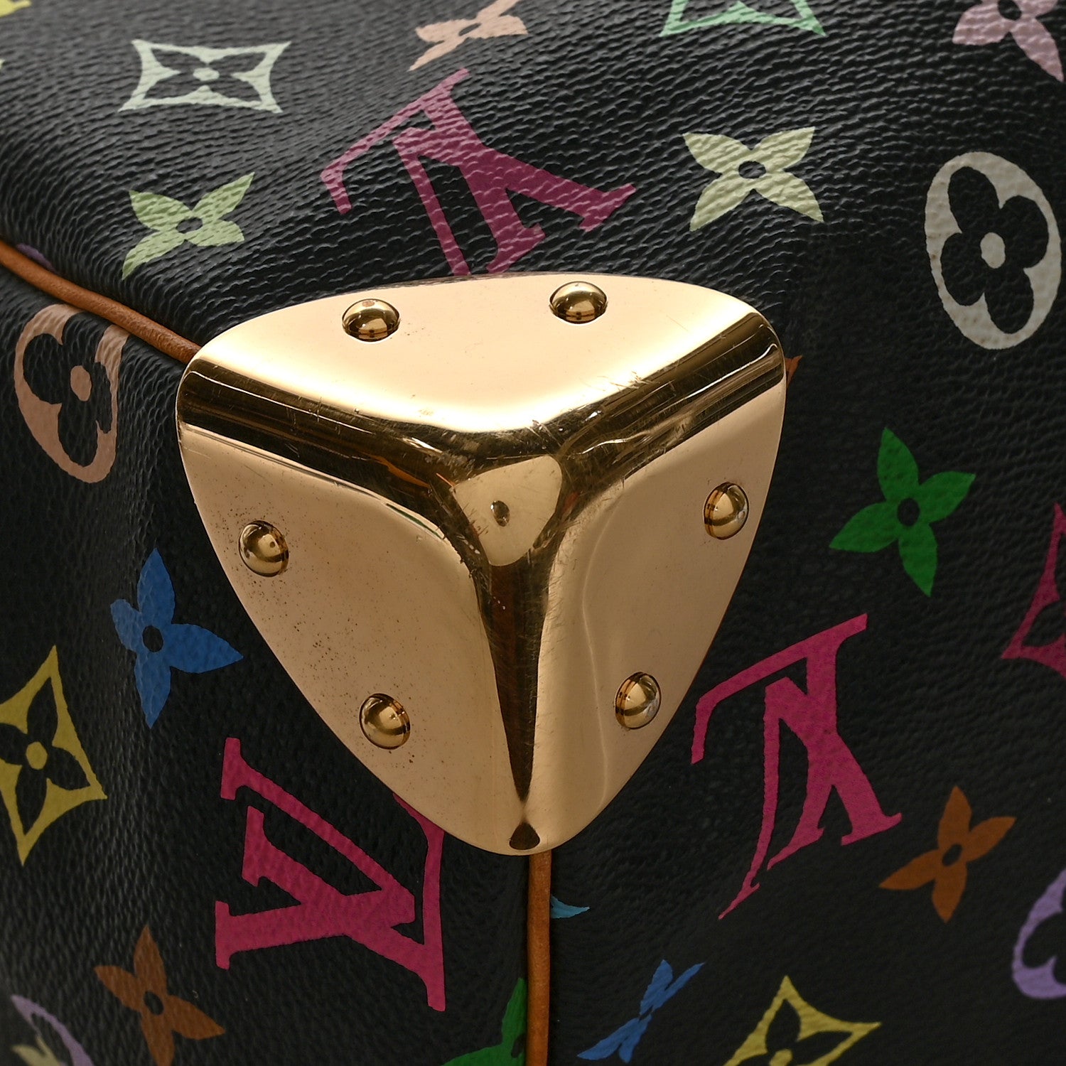 Louis Vuitton Monogram Multicolor Speedy 30 Black 10 of 13