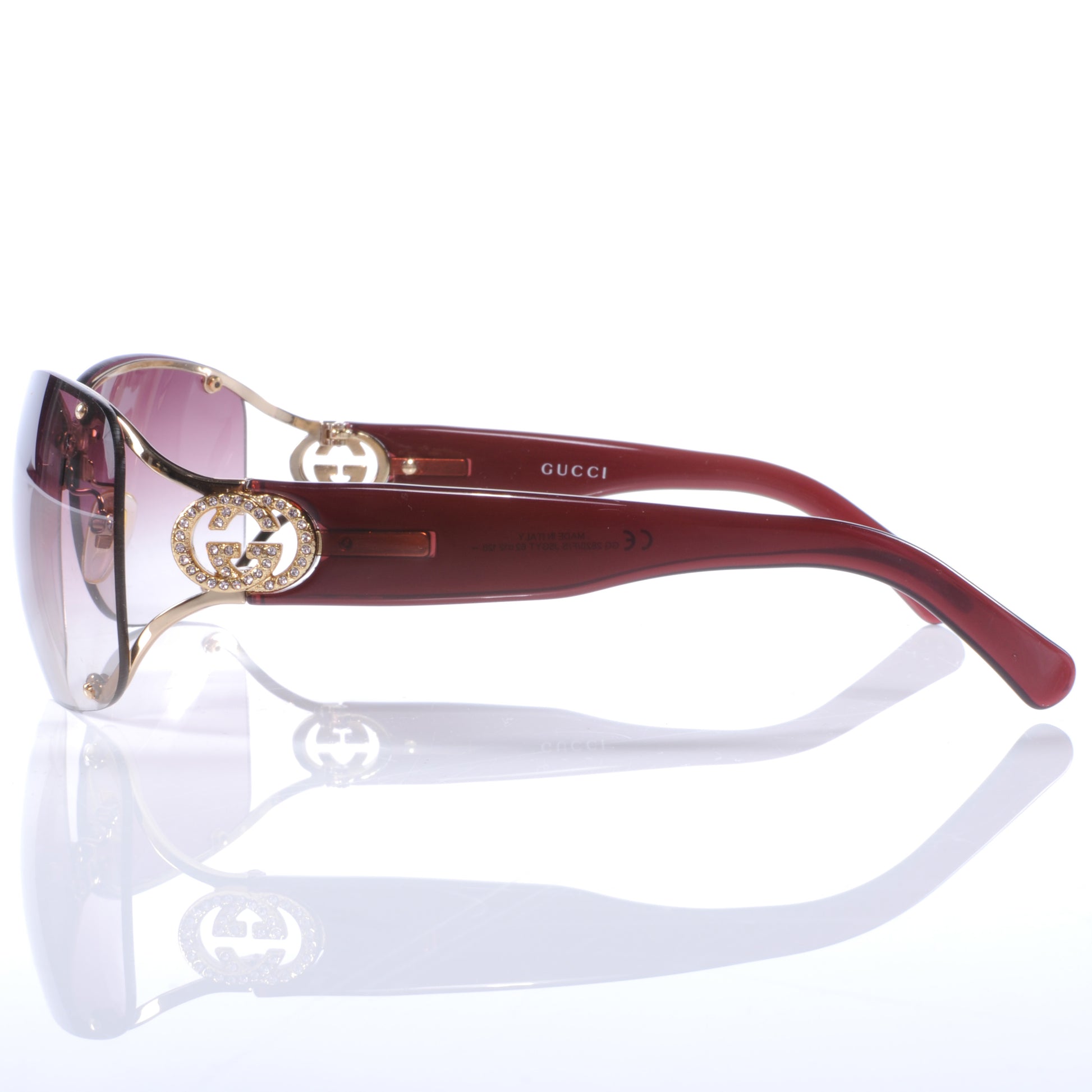 Gucci Crystal GG Sunglasses 2820 4 of 6