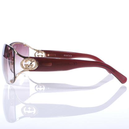 Gucci Crystal GG Sunglasses 2820 4 of 6
