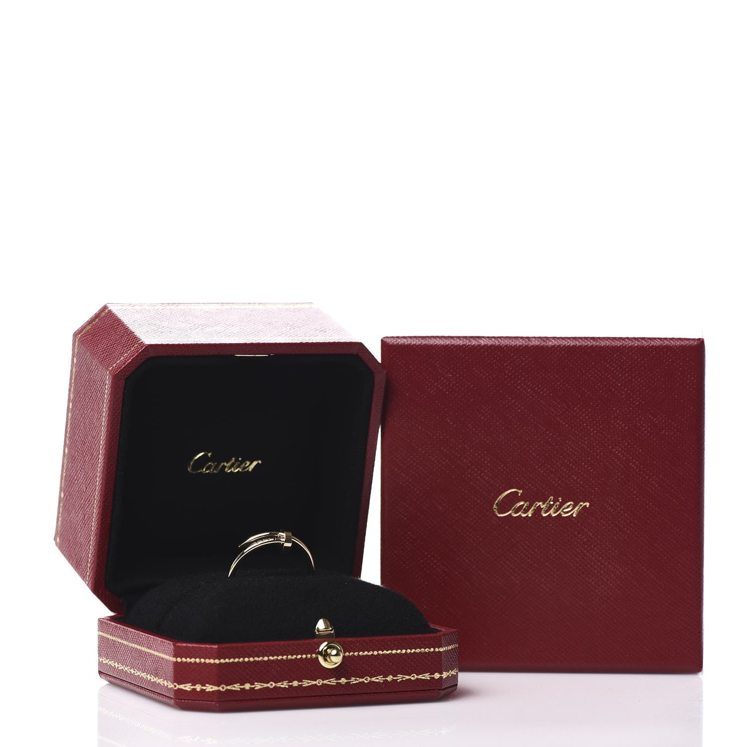 Cartier 18K Yellow Gold Small Juste Un Clou Ring 59 8.75 5 of 5