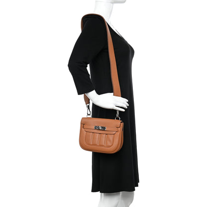 Hermes Veau Swift Mini Sac Berline Gold 2 of 9