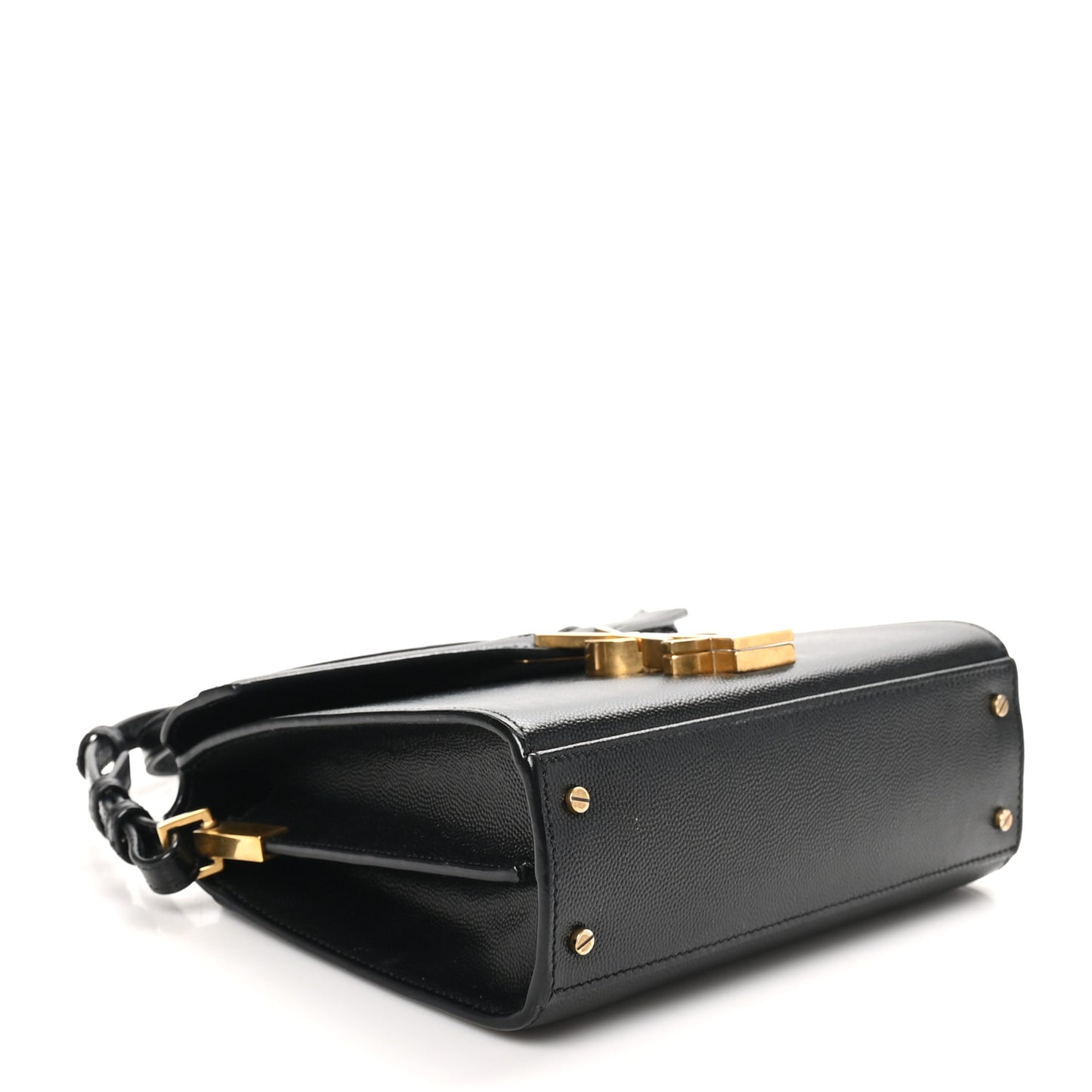 Grain de Poudre Mini Classic Monogram Cassandra Top Handle Black