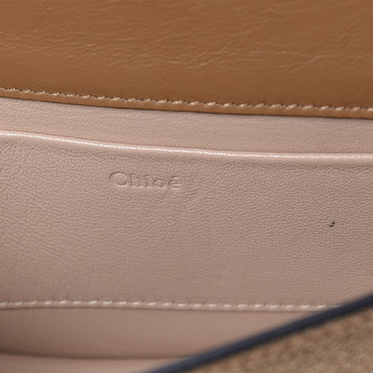 Chloe Metallic Calfskin Small Nile Bracelet Minaudiere Bag Gold 8 of 10
