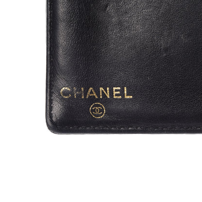 Chanel Caviar Timeless CC Compact French Wallet Black 6 of 15