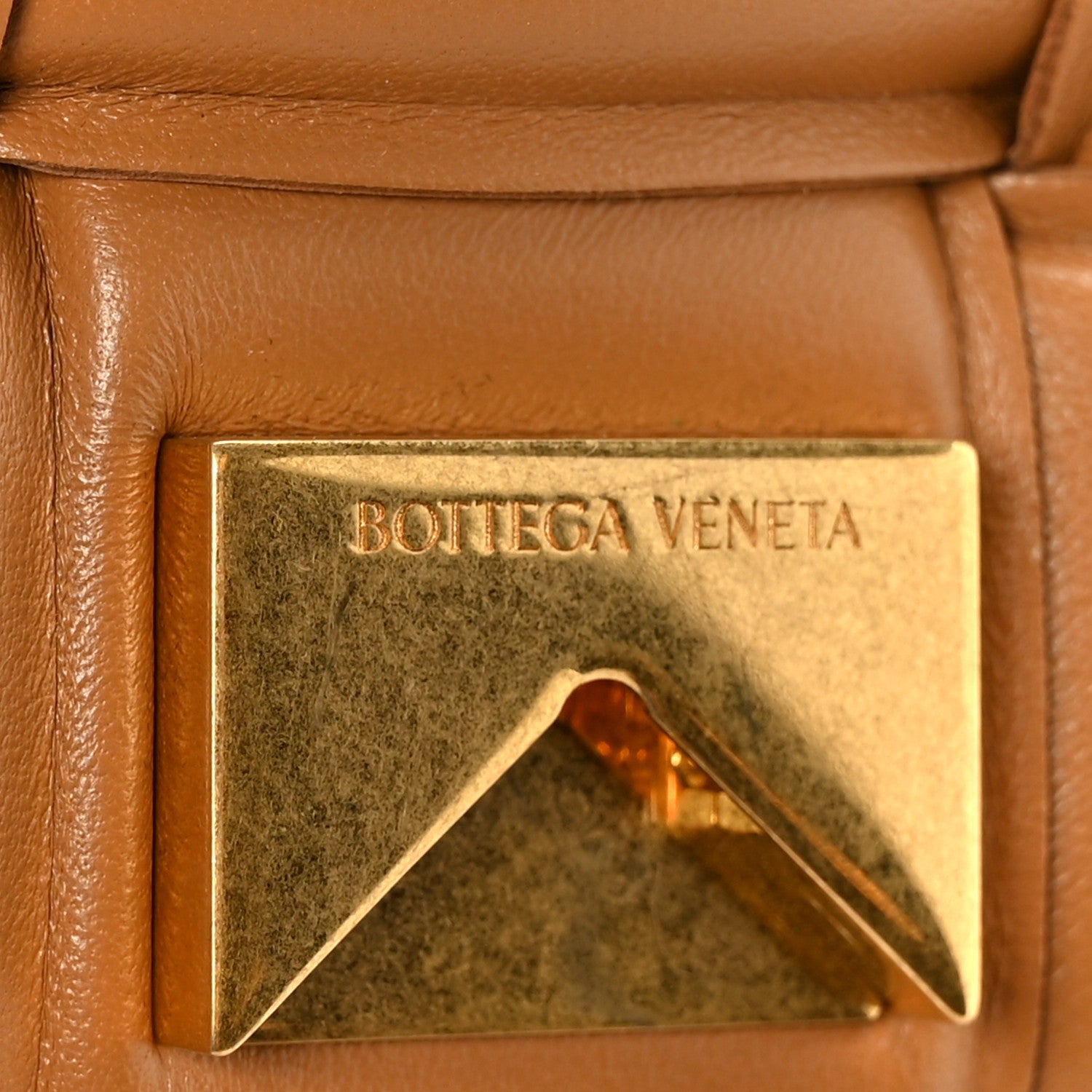 Bottega Veneta Nappa Maxi Intreccio Padded Cassette Crossbody Bag Caramel 7 of 12
