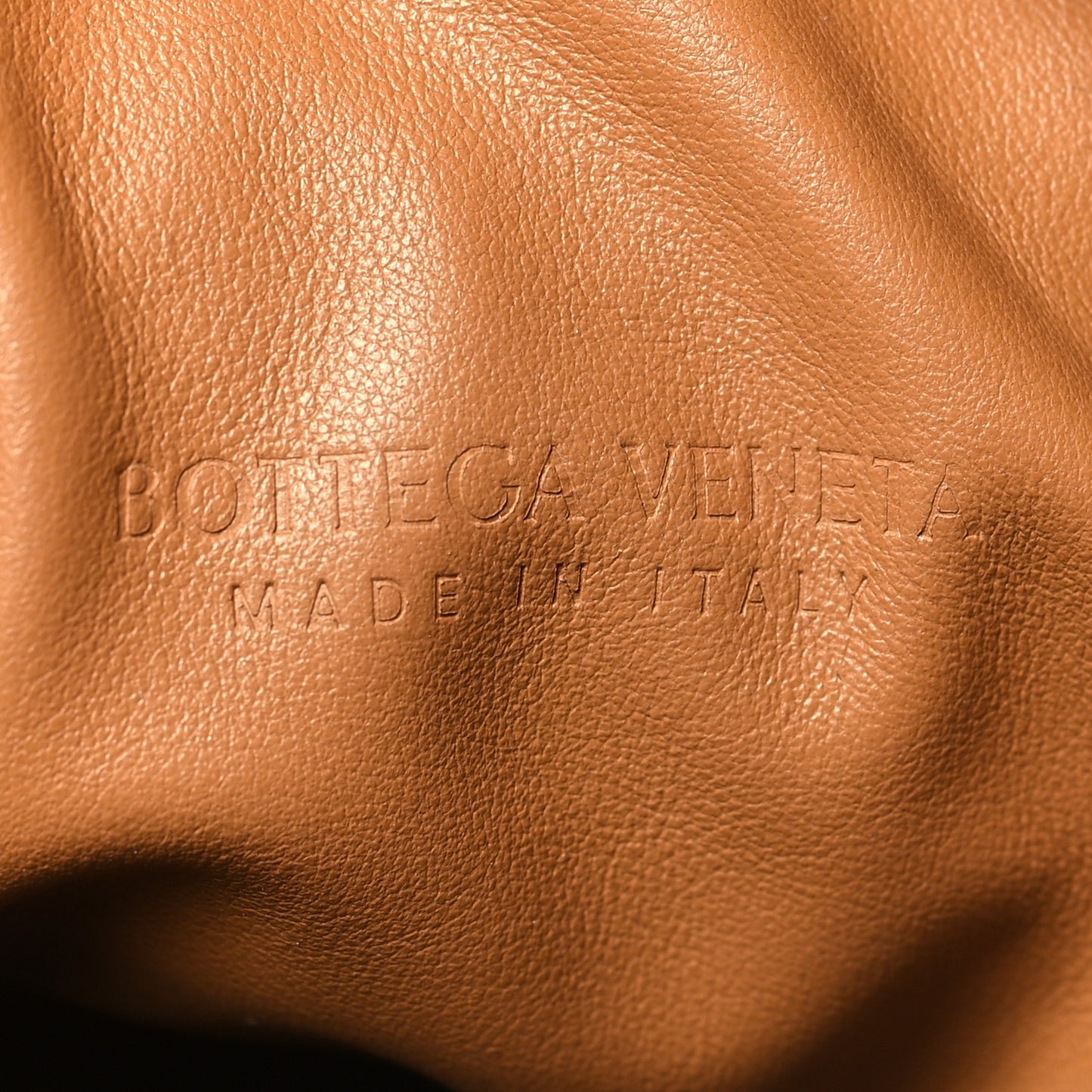 Nappa Intrecciato Teen Jodie Hobo Caramel