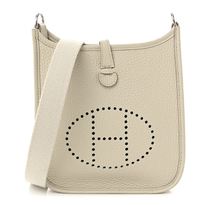 Hermes Taurillon Clemence Amazone Evelyne TPM Beton 1 of 11