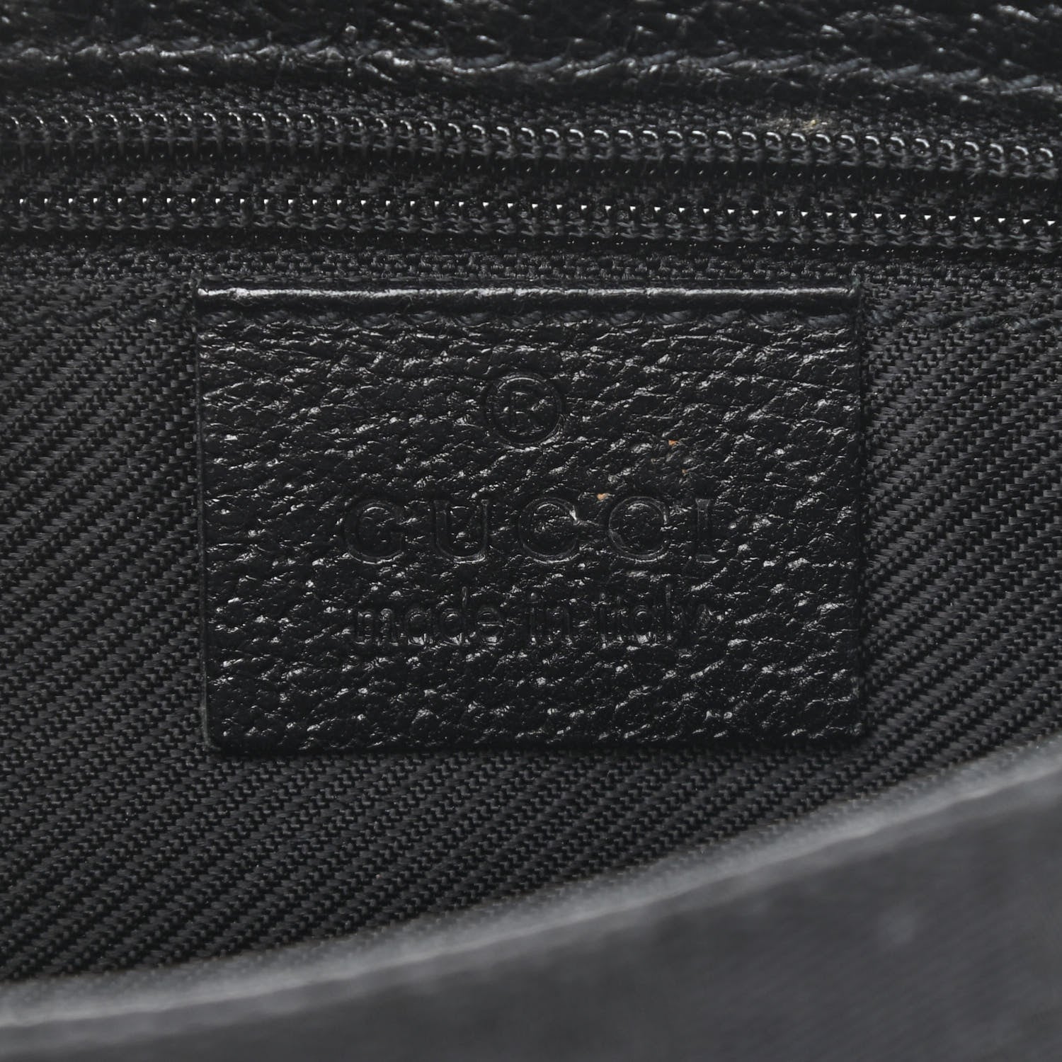 Gucci GG Monogram Web Flight Belt Bag Black 6 of 9