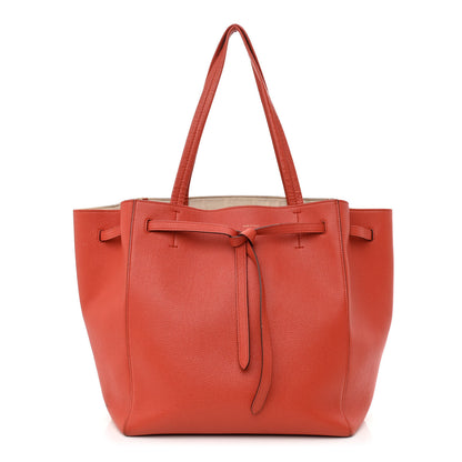 Celine Soft Grained Calfskin Small Belt Cabas Phantom Brick 1 of 15