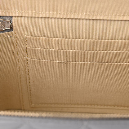 Chanel Lambskin Quilted Small Pearl Crush Vanity Case With Chain Grey 11 of 11