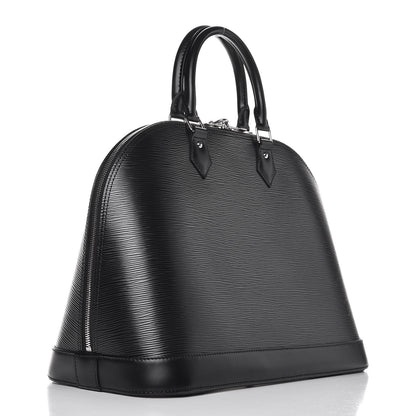 Louis Vuitton Epi Alma GM Black 3 of 6