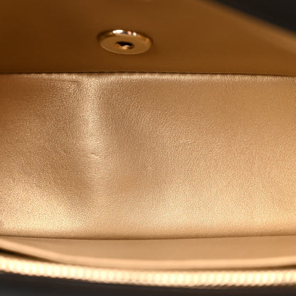 Chanel Lambskin Quilted Enamel Mini Pearl Crush Flap Black 5 of 12