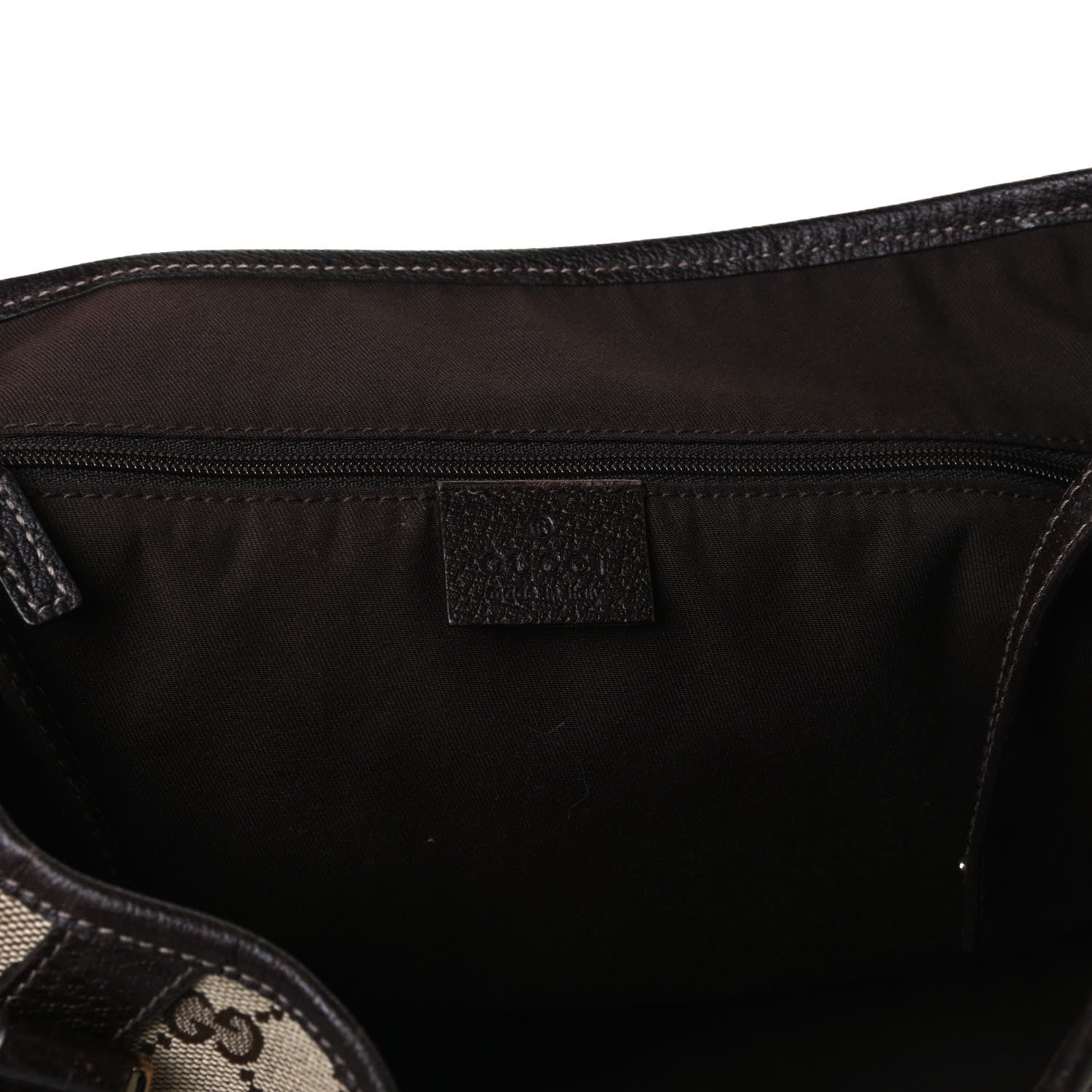 Gucci Monogram Medium Abbey Shoulder Bag Dark Brown 6 of 16