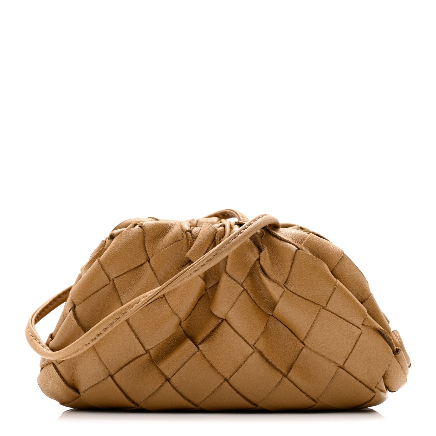 Nappa Intrecciato Coin Purse Carmel
