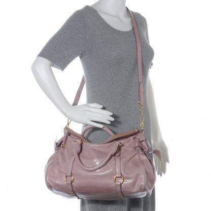 Miu Miu Vitello Lux Bow Bag Mughetto 2 of 8