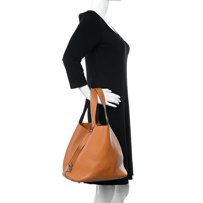 Hermes Taurillon Clemence Picotin Lock 26 GM Gold 2 of 10