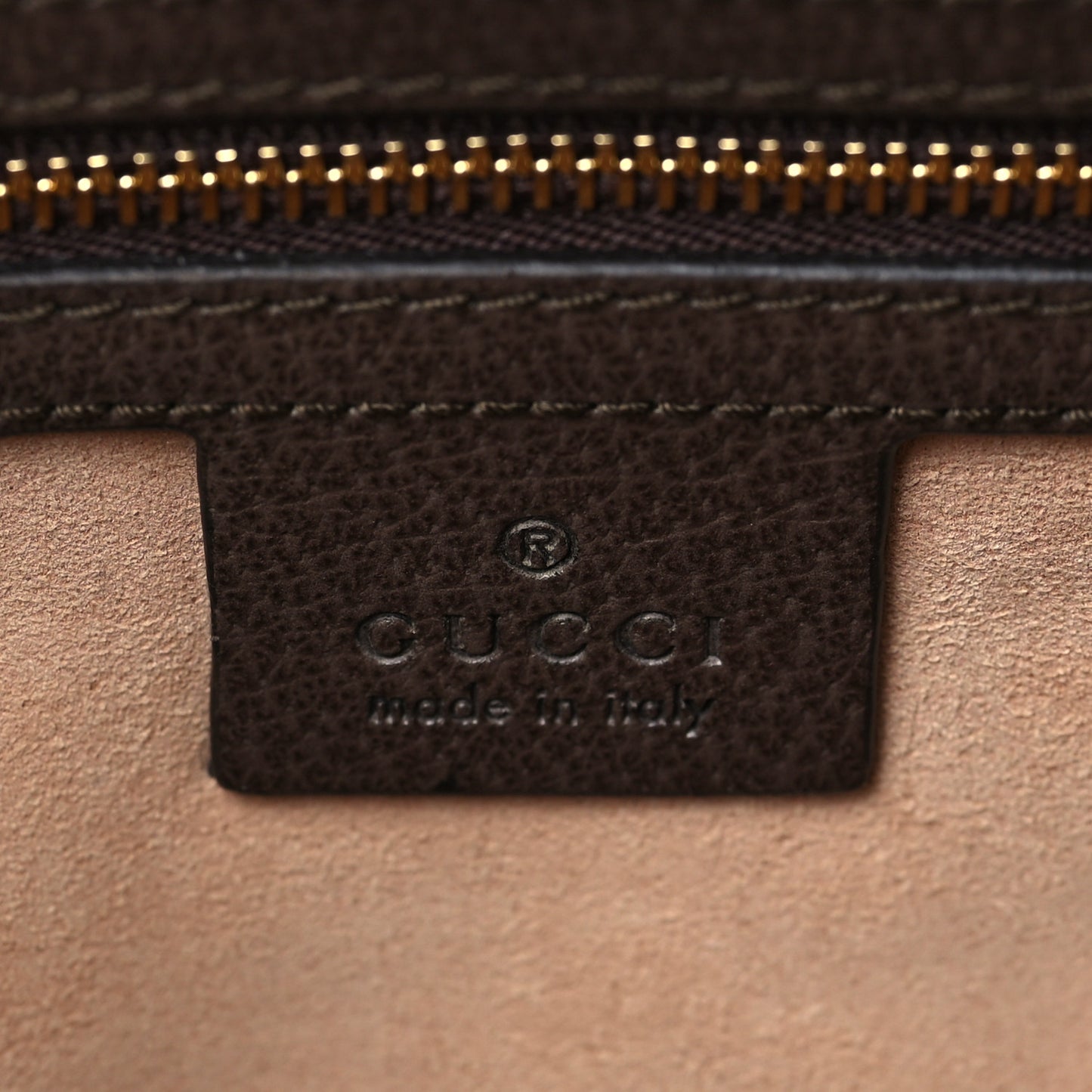 GG Supreme Monogram Textured Dollar Calfskin Web Medium Ophidia Boston Beige Ebony New Acero