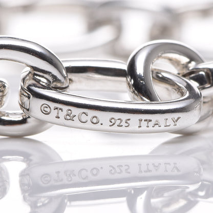Tiffany Sterling Silver Oval Clasping Link Bracelet 4 of 5
