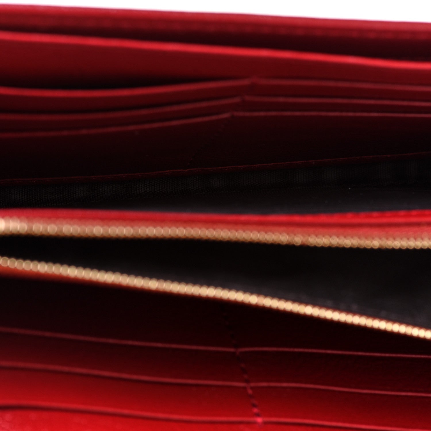 Gucci Calfskin Web Rajah Continental Wallet Romantic Cherry 5 of 9
