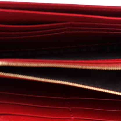 Gucci Calfskin Web Rajah Continental Wallet Romantic Cherry 5 of 9