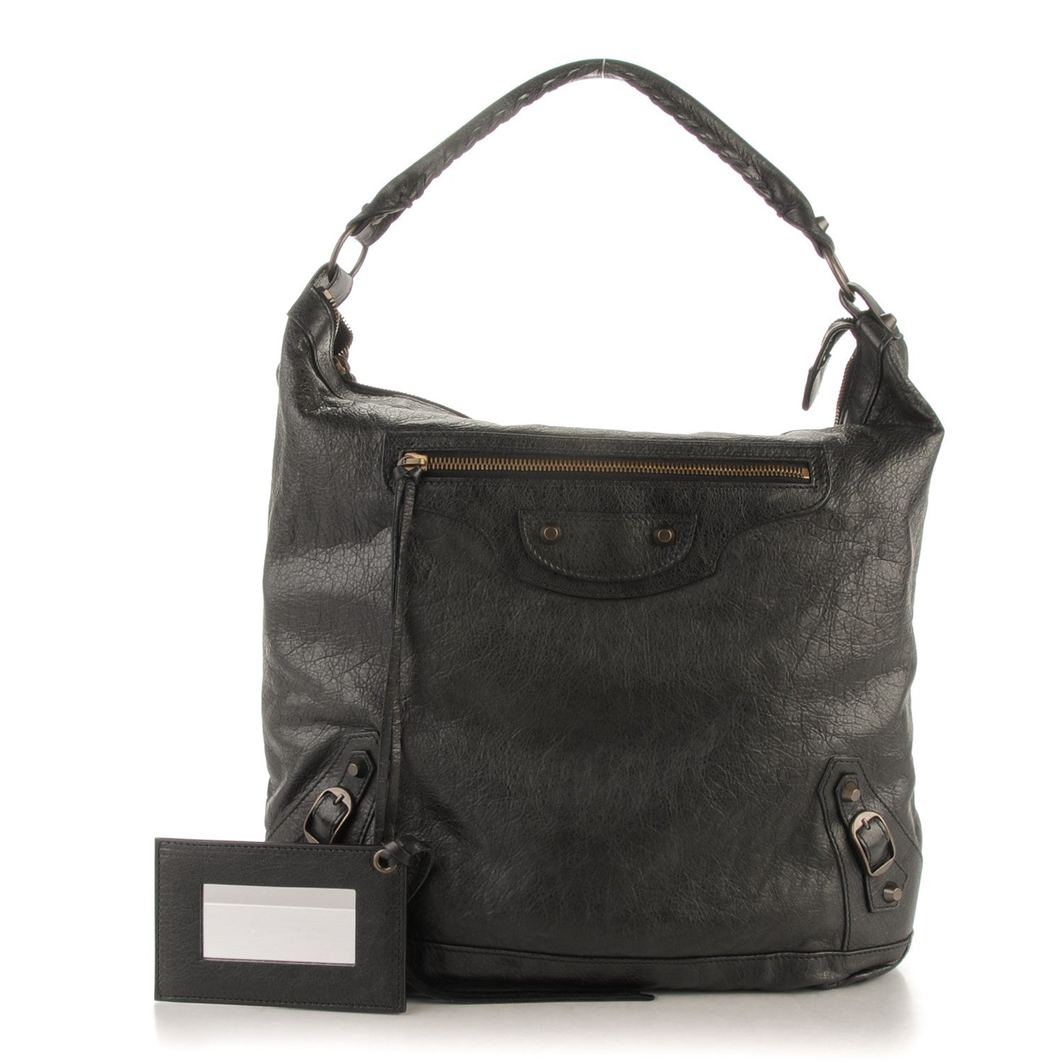 Balenciaga Agneau Classic Hardware Day Hobo Black 1 of 7