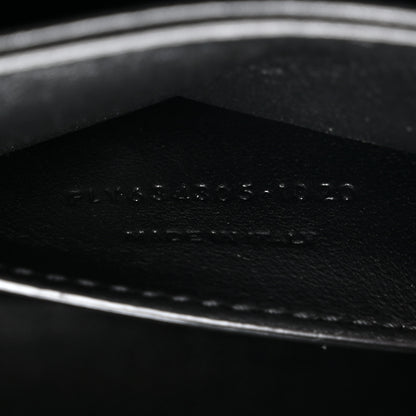 Saint Laurent Box Calfskin Monogram Medium Solferino Satchel Deep Marine 7 of 13