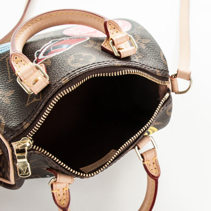 Louis Vuitton Monogram World Tour Nano Speedy 5 of 7