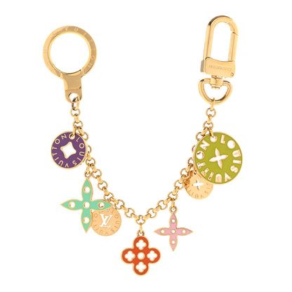 Louis Vuitton Enamel Looping Key Chain Bag Charm Multicolor 1 of 4