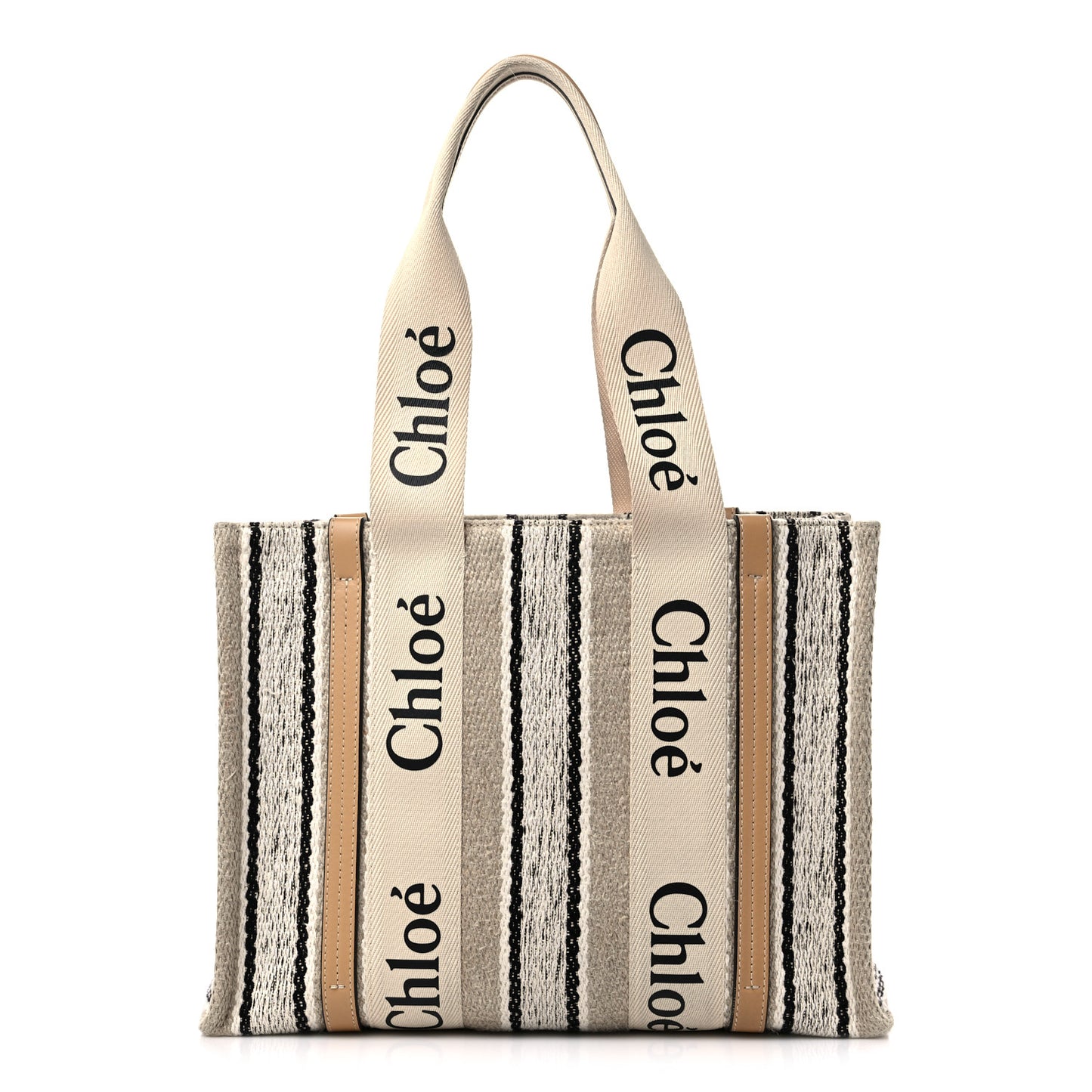 Knit Medium Woody Ribbon Tote Multicolor