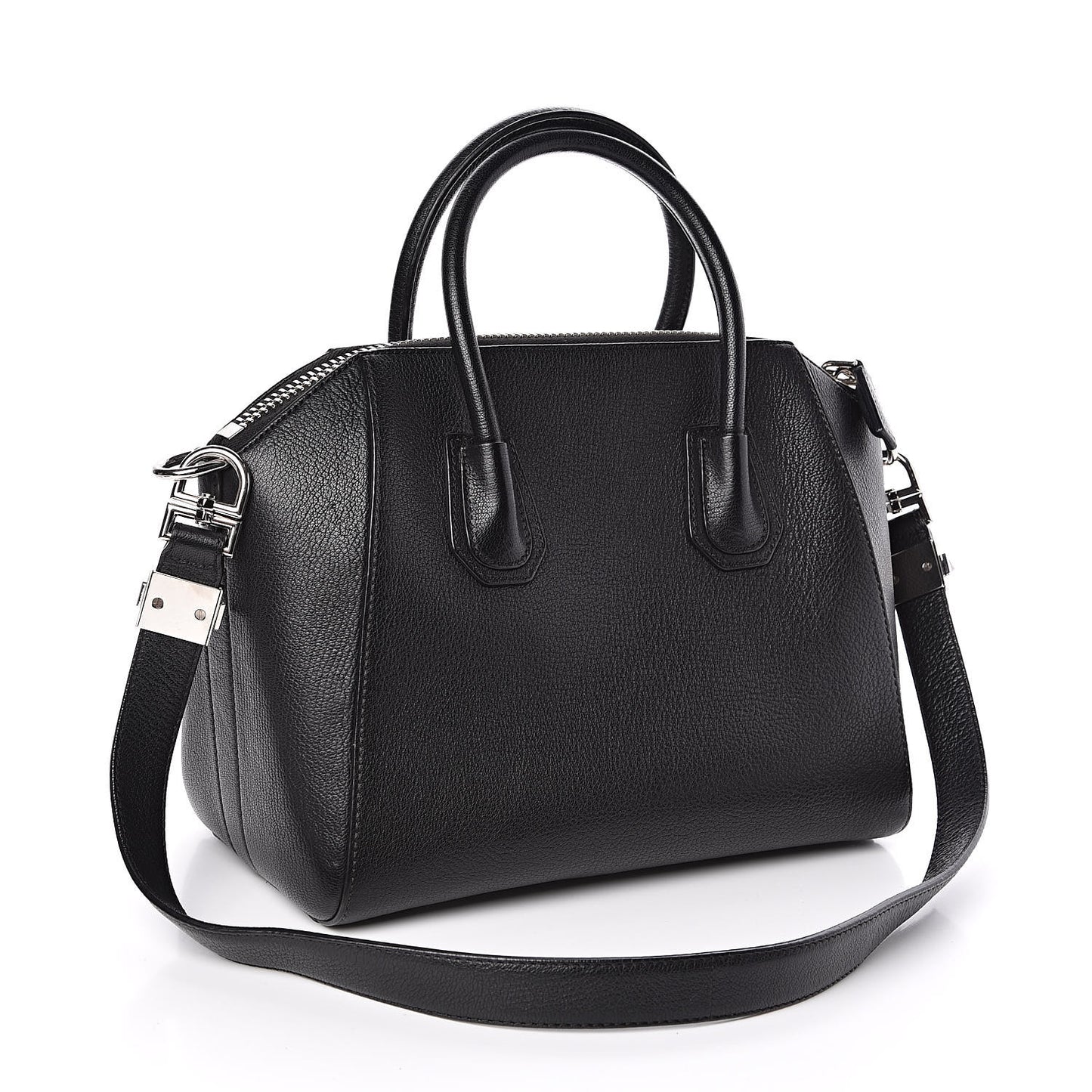 Sugar Goatskin Small Antigona Black
