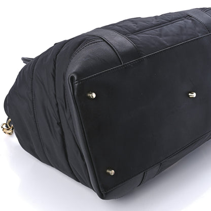 Burberry Nylon Large Olympia Diaper Bag Black 10 of 14