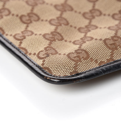 Gucci GG Monogram Messenger Crossbody Bag Brown 5 of 13