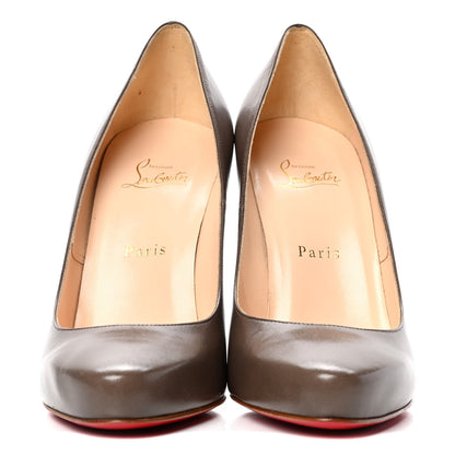 Christian Louboutin Kid Simple 100 Pumps 41 Mastic 2 of 5