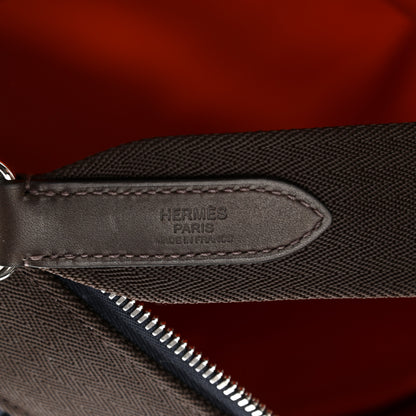 Hermes Fabric Carrying Dog Bag Navy 6 of 10