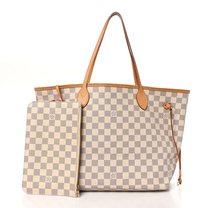Louis Vuitton Damier Azur Neo Neverfull MM 3 of 12