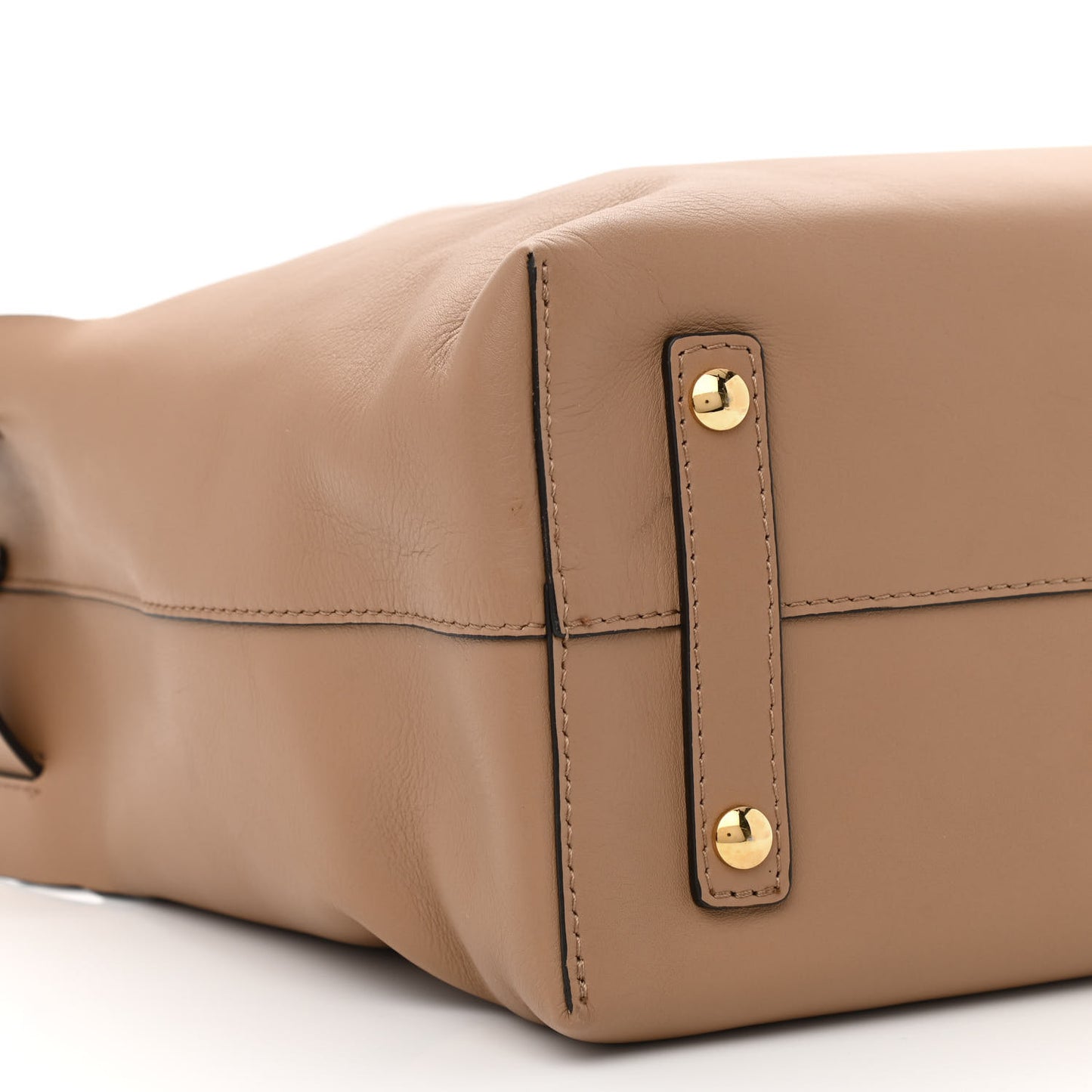 Soft Smooth Calfskin Medium Tote Camel