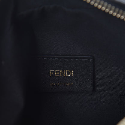 Fendi Vitello Century FF 1974 Embossed Mini Camera Case Black 6 of 13