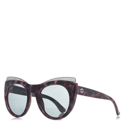 Gucci Cat Eye Sunglasses GG 3781/S Havana Pink 1 of 7