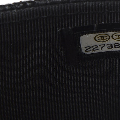 Chanel Caviar Quilted Flap Card Holder Black 6 of 7