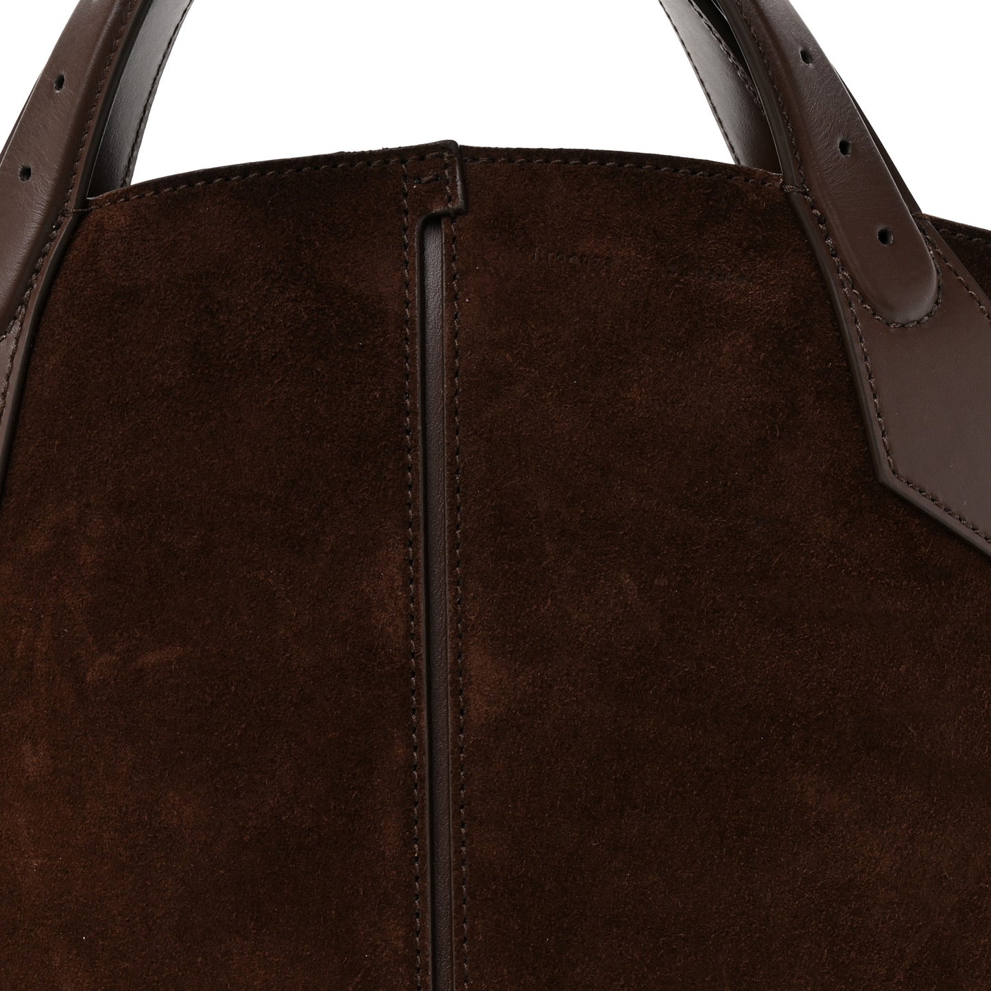 Suede Large Chelsea Tote Chocolate
